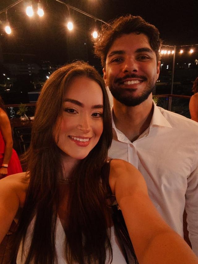 Sophia com o Gabriel